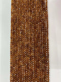 Natural Orange Garnet Sphere Beads 2MM/3MM/4MM