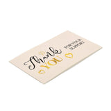 50pcs Thank You for Supporting My Small Business Cards, 90x50x0.3mm