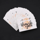 50pcs Thank You for Supporting My Small Business Cards, 90x50x0.3mm