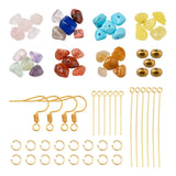 Mixed Glass Seed Beads Earring Making Kit