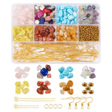 Mixed Glass Seed Beads Earring Making Kit