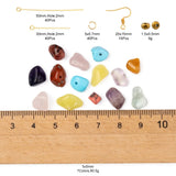Mixed Glass Seed Beads Earring Making Kit