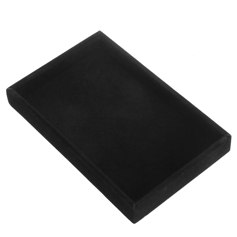 Stackable Jewelry Trays Inserts Velvet Catch All Display Tray