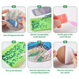 Butterfly Gnome Resin Rhinestone Clay Painting Kit
