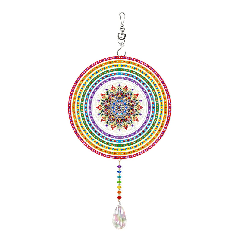 5D Diamond Painting Dream Catcher Wind Chimes DIY Craft Kit