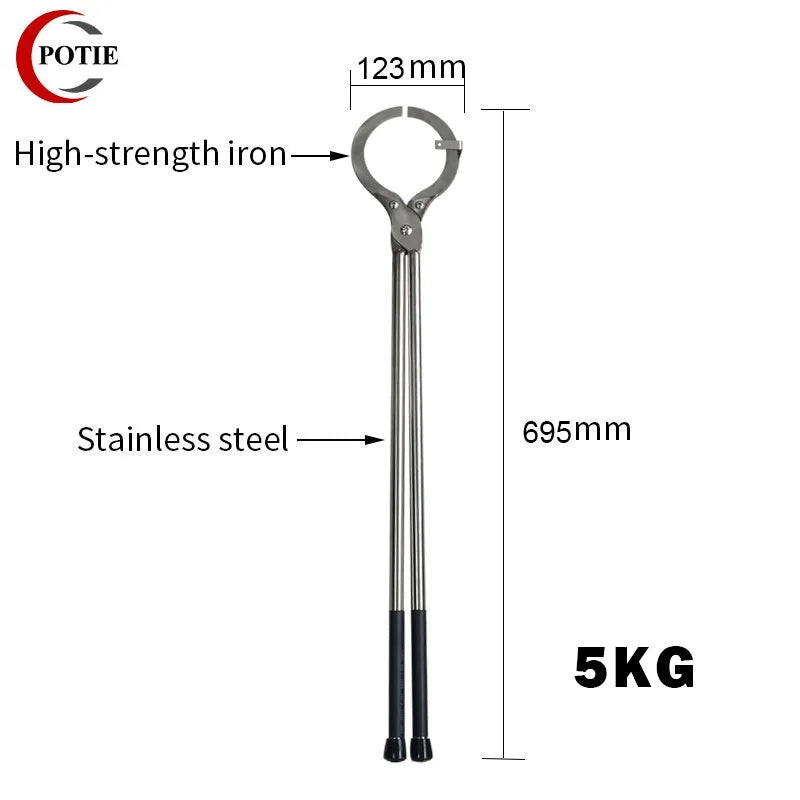 5KG Stainless Steel Melting Tong for Graphite Crucible