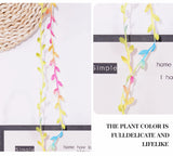 Artificial Green Leaves Vines Hanging Plants for DIY Decoration