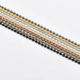 Metal Alloy Ball Beads Chains for Necklaces DIY Jewelry Making