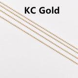 Metal Alloy Ball Beads Chains for Necklaces DIY Jewelry Making