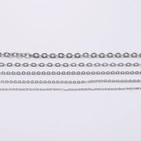 Stainless Steel Link Chain Bulk Necklace Chains 5M/Lot