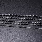 Stainless Steel Beaded Ball Chain 5M/Lot DIY Jewelry Making Supplies