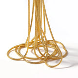 5M Rhodium Copper Snake Chain for DIY Jewelry