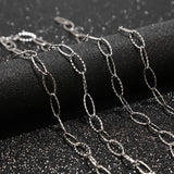 5M Stainless Steel Cable Chain Link Bulk DIY Jewelry Making