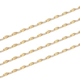 5M Stainless Steel Leaves Cable Chain Necklace Jewelry