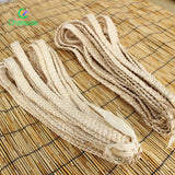 5M Hand Braided Natural Straw Braids DIY Accessories Material