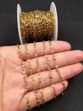 5M Stainless Steel Lip Chain for DIY Necklaces Bracelet Making