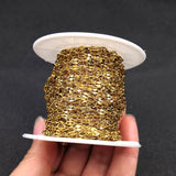 5M Stainless Steel Lip Chain for DIY Necklaces Bracelet Making