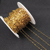 5M Stainless Steel Lip Chain for DIY Necklaces Bracelet Making