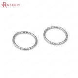 Brass Twisted Wire Jump Rings Split Rings Jewelry Making Supplies