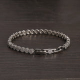 7in+1in CZ Tennis Bracelet For Women BB216
