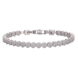 7in+1in CZ Tennis Bracelet For Women BB216