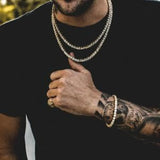 Iced Out Tennis Chain Rhinestone Crystal Jewelry Women Choker Necklace