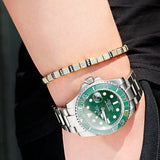 5MM Zircon Beads Bracelet Copper Metal Chain Bangle for Men Women