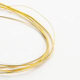 5M 0.2-1.0mm 14K/18K Plated Copper Wire DIY Jewelry Making Supplies