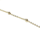 5Meters 14k Thin Beads Chains for Jewelry Making Necklace Bracelet Ball Chain