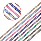 5M 2x3mm Colorful Chains Pink Necklace Chains DIY Jewelry Making Bulk