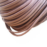5Meters 3mm Flat Leather Cord for Bracelets Bangles Jewelry Making