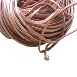 5Meters 3mm Flat Leather Cord for Bracelets Bangles Jewelry Making