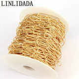 7*20MM Copper Oval Link Chain for Jewelry Making