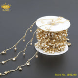 5M Natural Pearl Beads Chains, DIY Jewelry Findings