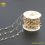 5M Natural Pearl Beads Chains, DIY Jewelry Findings