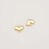 5PC Love Heart Charms DIY Jewelry Making Earrings Bracelet Pendants Accessories