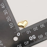 5PC Love Heart Charms DIY Jewelry Making Earrings Bracelet Pendants Accessories