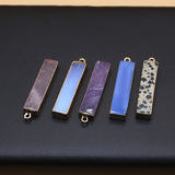 5PC Natural Crystals Stone Pendant for Jewelry Making