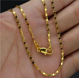 5PCS 16-30in Gold/Silver Filled Chain Necklace With Lobster Clasps
