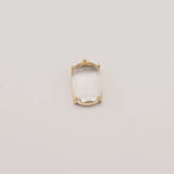 5PCS 19mm 11mm Square Glass Beads Jewelry Making Supplies Earrings Accessories