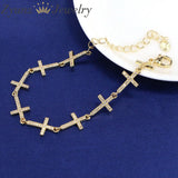 Geometric Circle Chain Bracelet Women's Jewelry