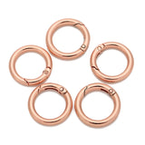 5PCS 25mm 28mm Spring Ring Keyring Split Ring Key Rings Bag Jewelry Findings