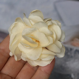 5PCS Chiffon Flowers Headwear Dress Clothes Decoration DIY Hair Accessories