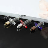 5PCS 6MM Cross Bottle Name on Rice Glass Vial Pendant DIY Pendant Charms