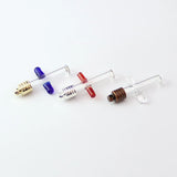 5PCS 6MM Cross Bottle Name on Rice Glass Vial Pendant DIY Pendant Charms