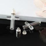 5PCS 6MM Cross Bottle Name on Rice Glass Vial Pendant DIY Pendant Charms