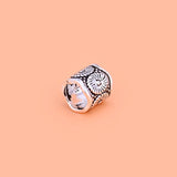 5PCS 925 Sterling Silver Retro Beads Thai Silver DIY Beaded Material Accessories