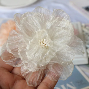 5PCS Chiffon DIY Accessories Fabric Corsage