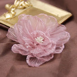 5PCS Chiffon DIY Accessories Fabric Corsage