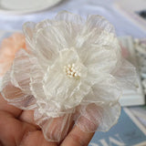 5PCS Chiffon DIY Accessories Fabric Corsage